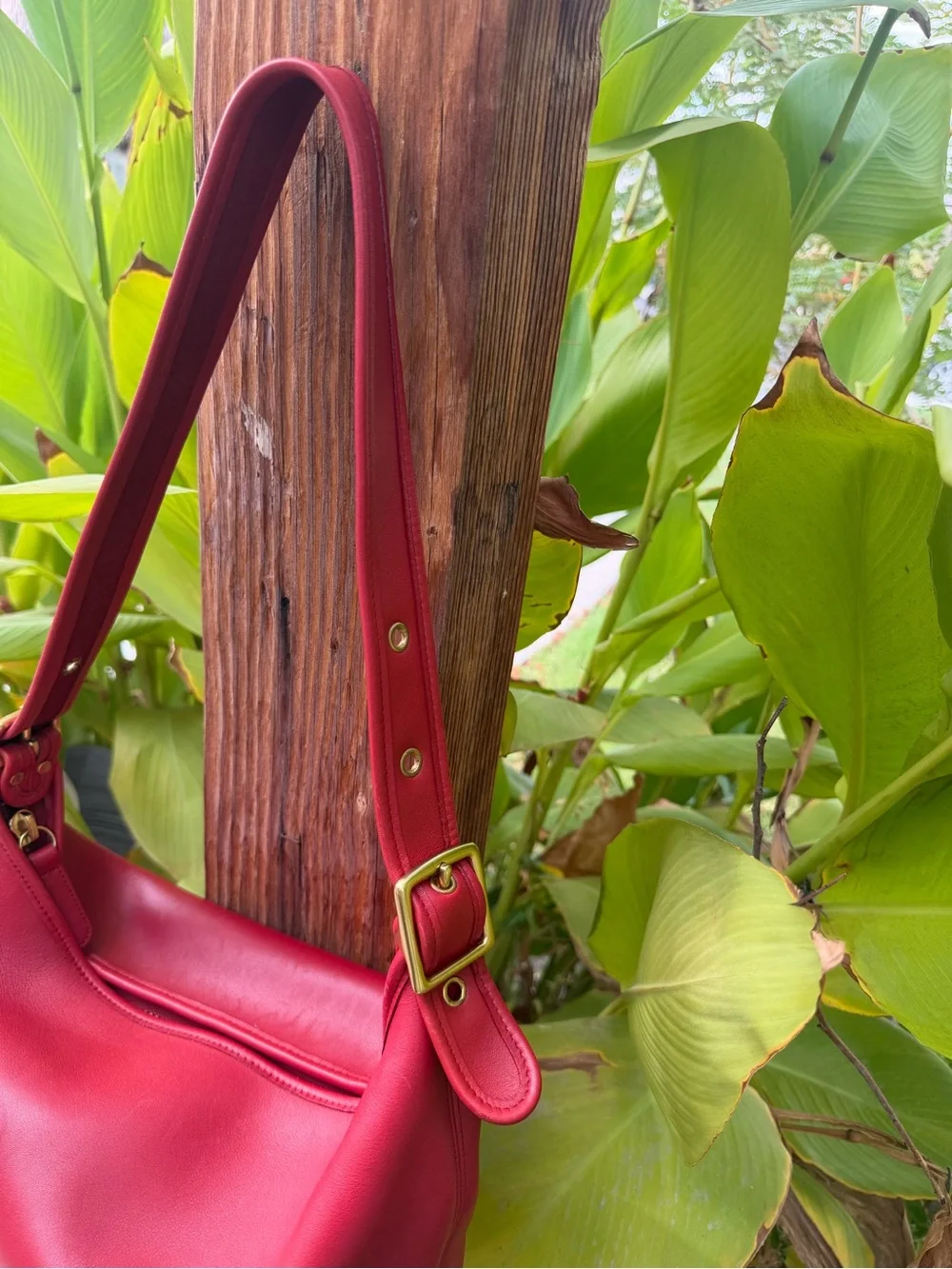 Coach Vintage 9085 Leather Feed Sac Duffel Bag XL
